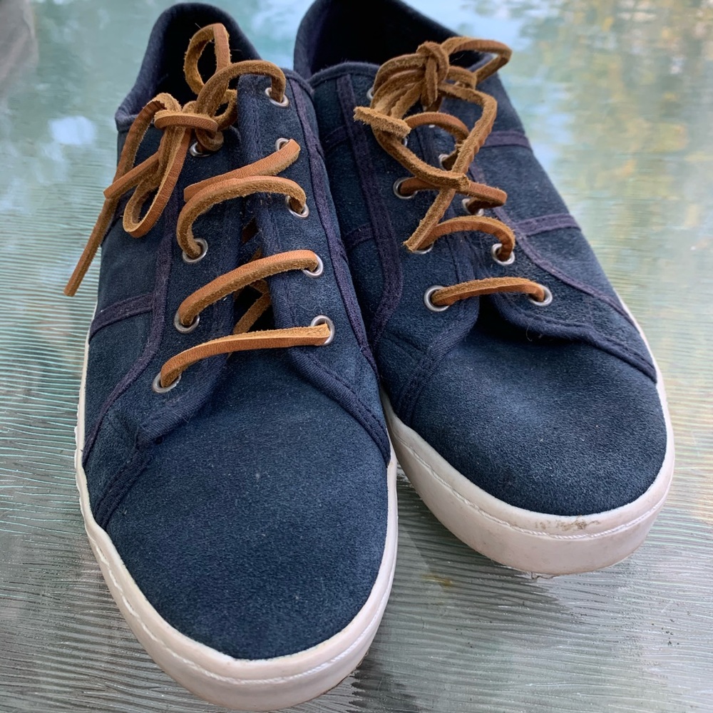 G.H. Bass & Co. Casual Sneakers Leather Laces